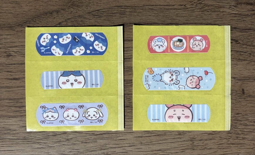 キャンドゥ、ちいかわ救急ばんそうこう6P商品画像