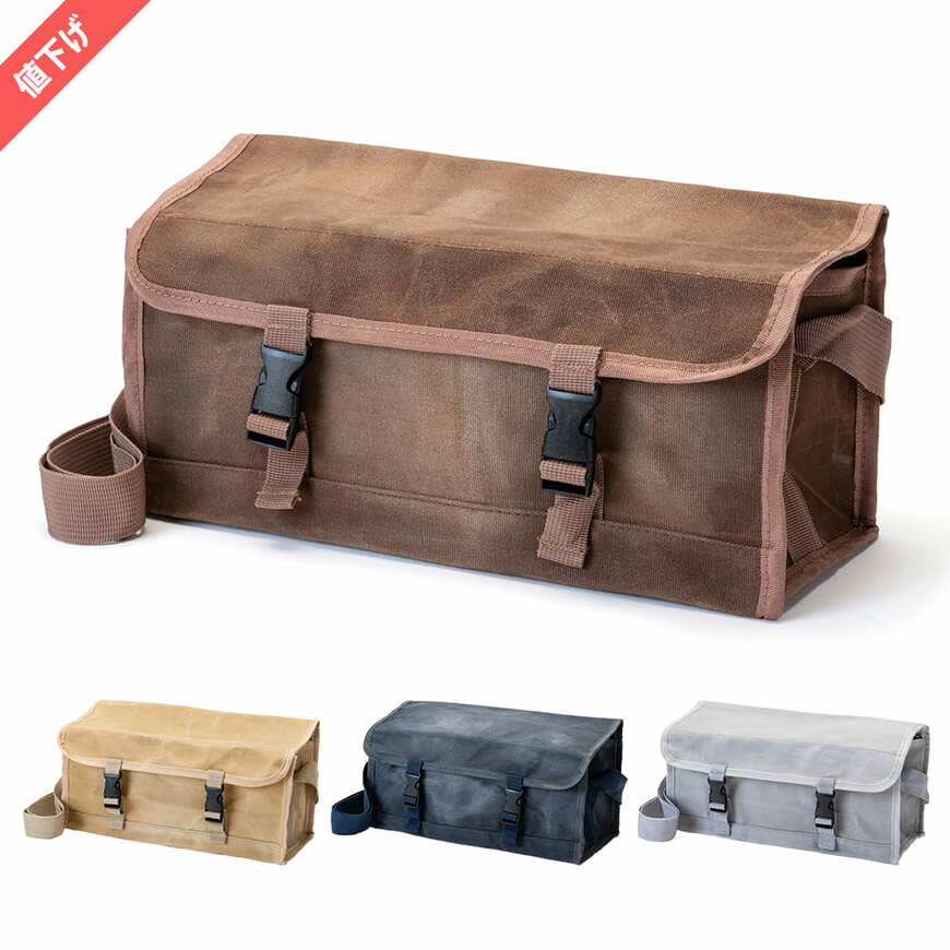 出所：ワークマン公式　パラフィン帆布スクエアショルダー