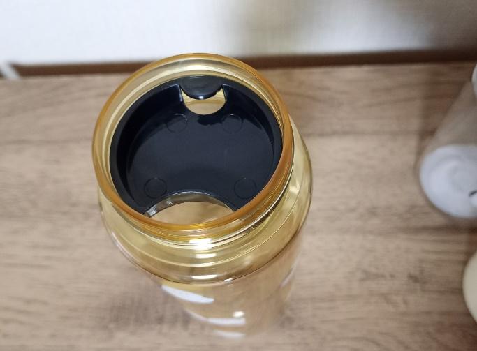 筆者撮影（セリア、ウォーターボトル 500ml シマエナガ）