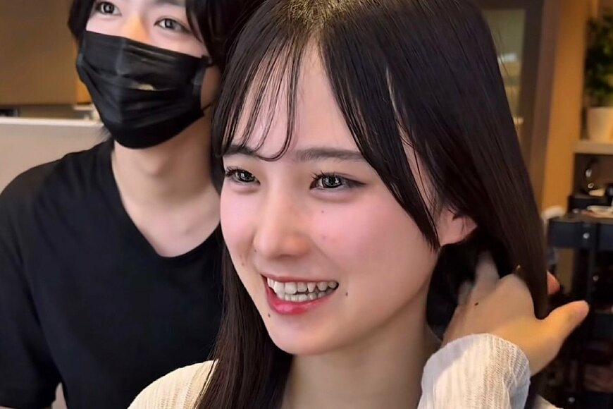 【変身】6年間髪を伸ばしていた女性がバッサリカット　まさかのイメチェン姿に大興奮！