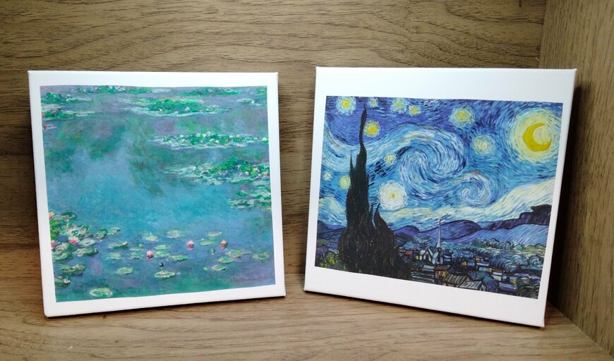 筆者撮影（ダイソー、インテリアアートパネル）