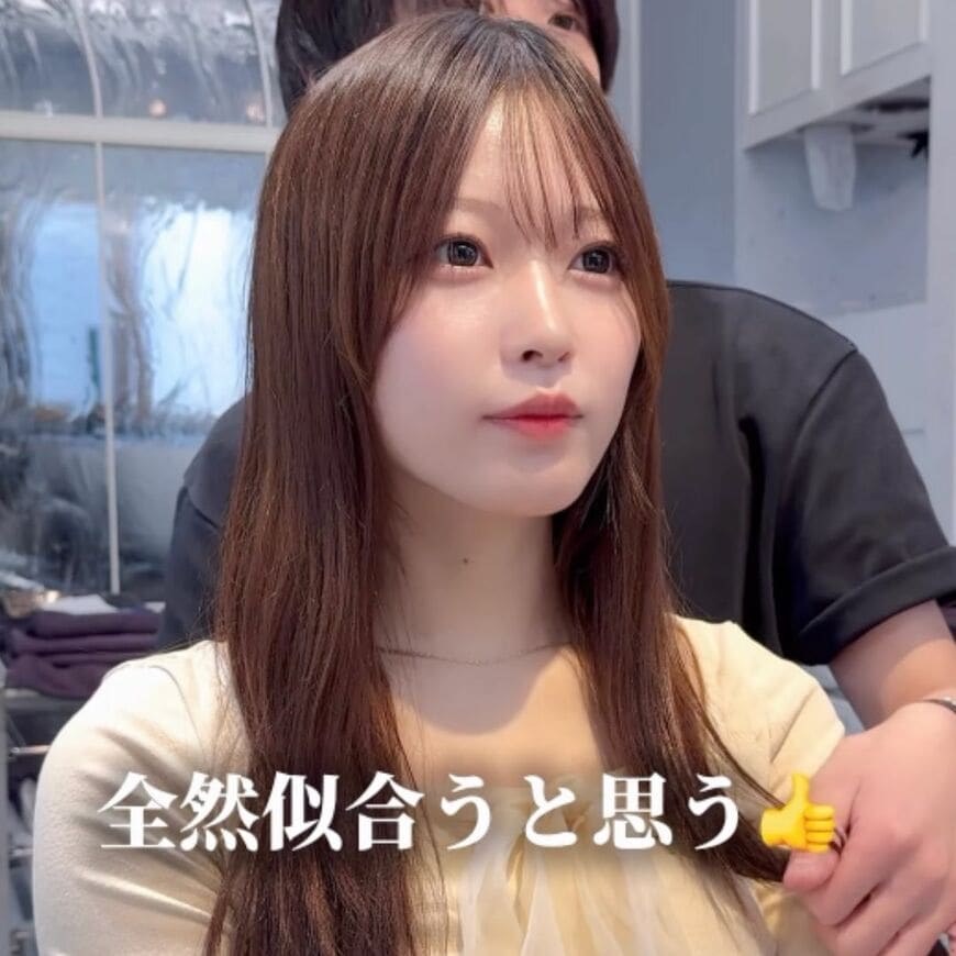 4年伸ばしたロングヘアをばっさり！プロが提案する「顔1個分」の黄金比ミディアム お腹まであった髪が鎖骨下に！レイヤーで作る大人の垢抜けヘア