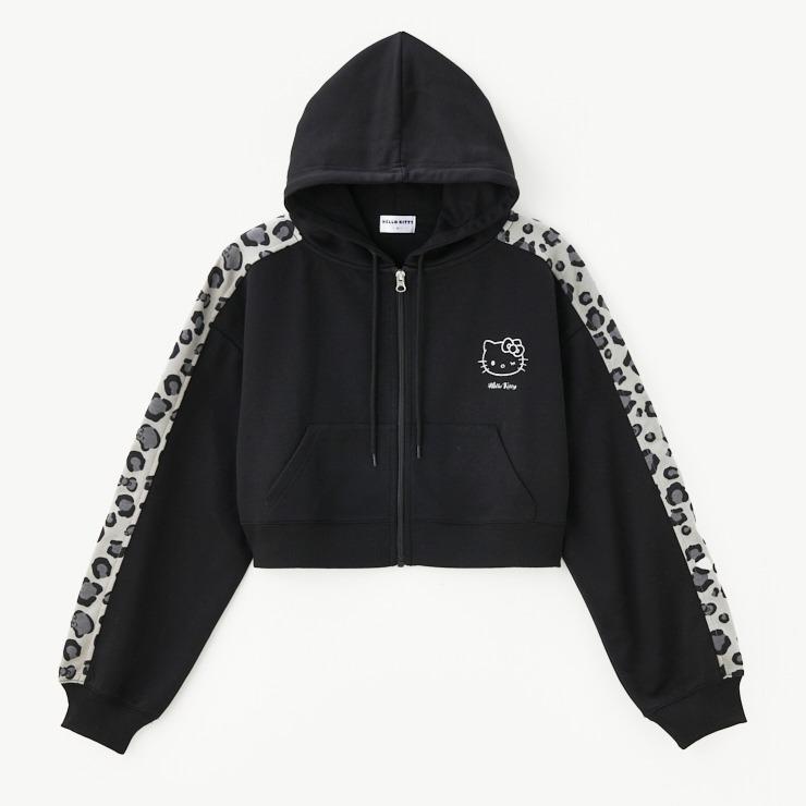 出所：しまむらパーク レディース　ハッピーバッグ　6点セット（HELLO KITTY）・ダークグレー 112