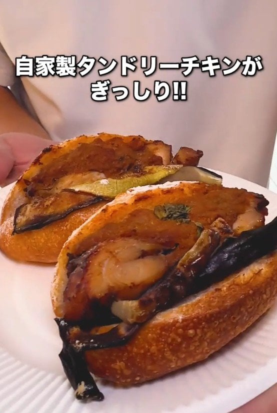 タンドリーチキンがぎっしり