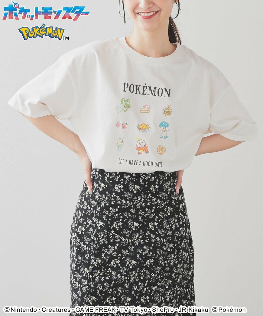 ハニーズ公式　ポケモン／ゆるＴシャツ