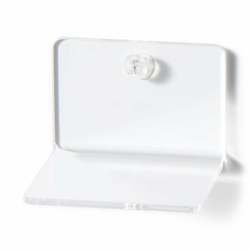 無印良品　壁に付けられるアクリルディスプレイ　Ｌ字型　画像