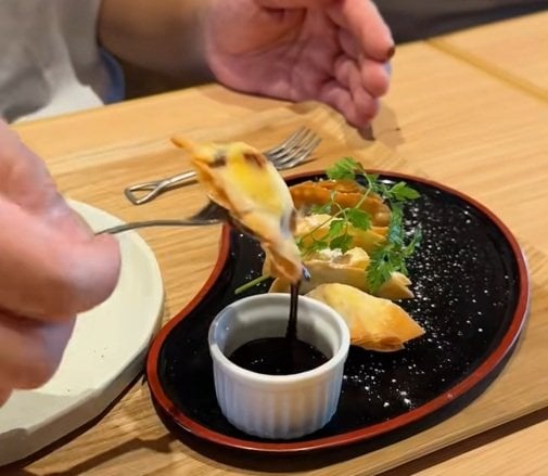 「道の駅川口・あんぎょう」のあん餃子