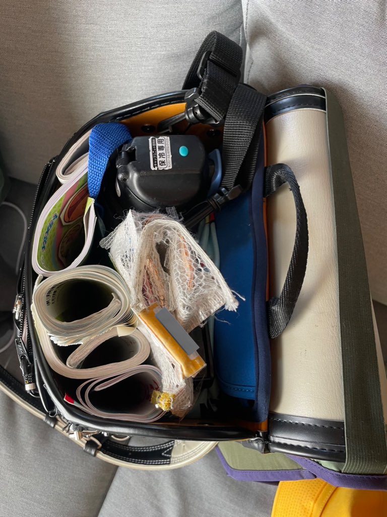 7歳男児のランドセル収納術