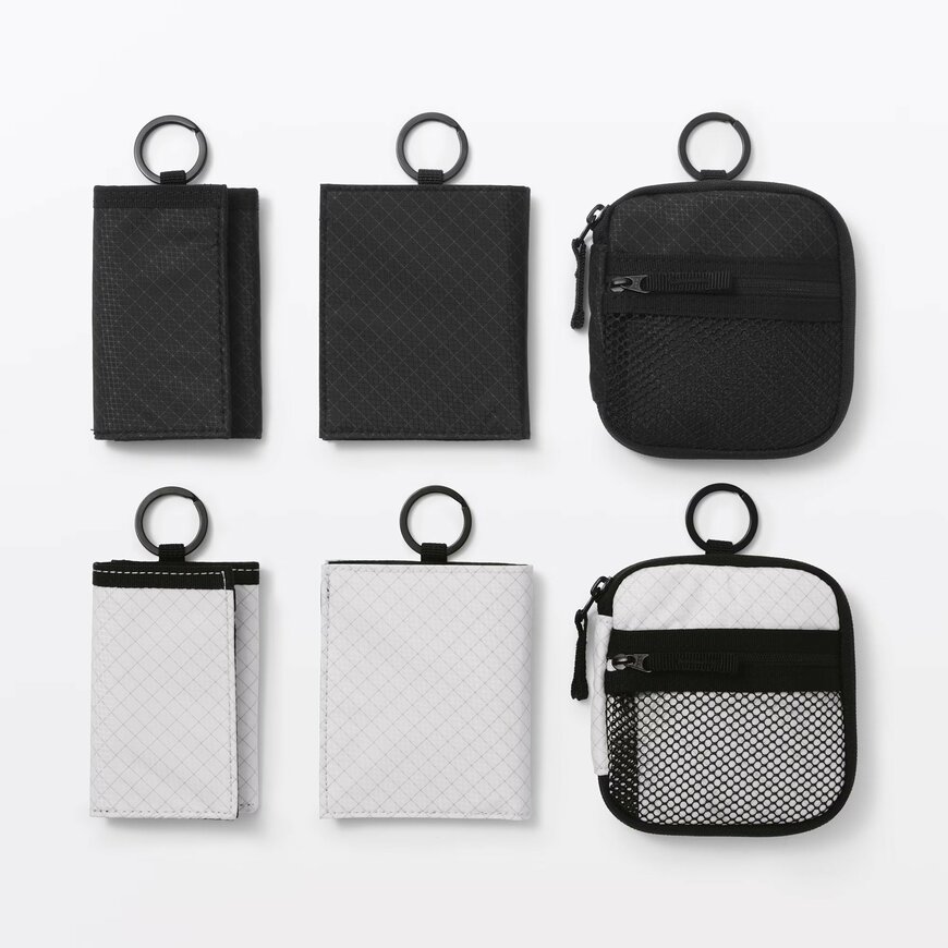 無印良品公式　撥水　リップストップ　ミニウォレット
