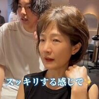 「髪をスッキリさせたい」と来店した女性　ナチュラルめな縮毛矯正×カットで魅力的に大変身