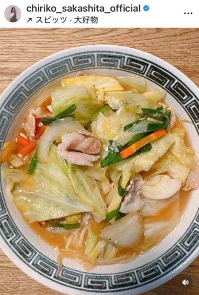 坂下千里子のInstagram投稿