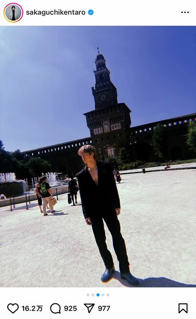 坂口健太郎のInstagram投稿