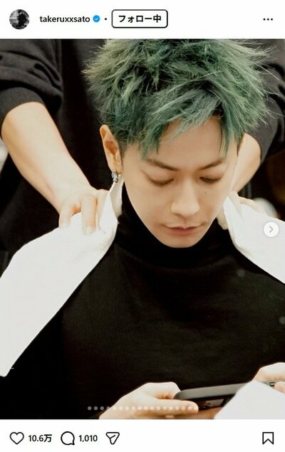 佐藤健のInstagram投稿