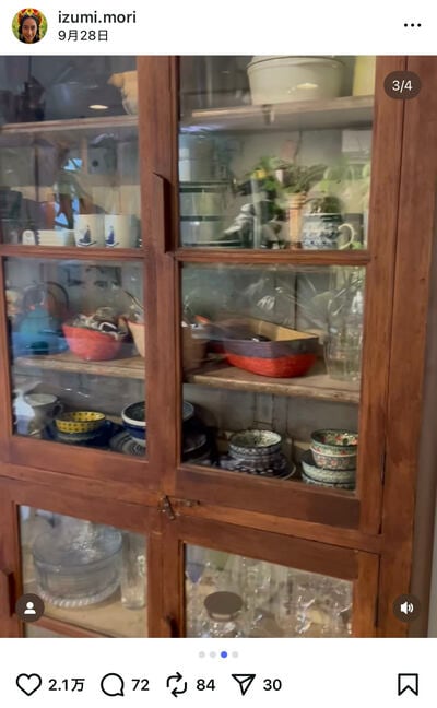 森泉のInstagram投稿