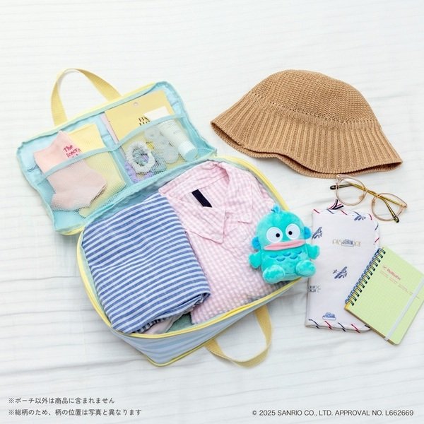 すっきりコンパクト! かんたん圧縮収納ポーチ