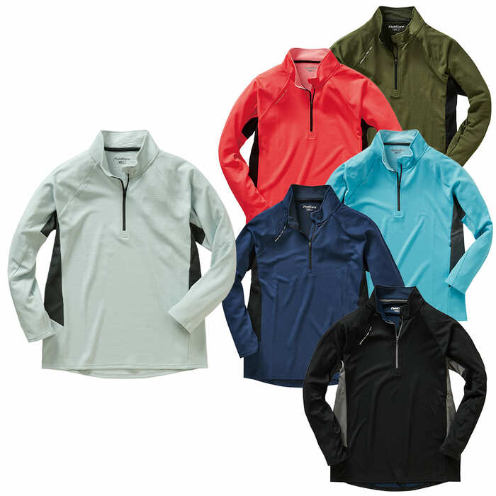 ゼロドライ(R)ネオ遮熱-5℃長袖ハーフジップ