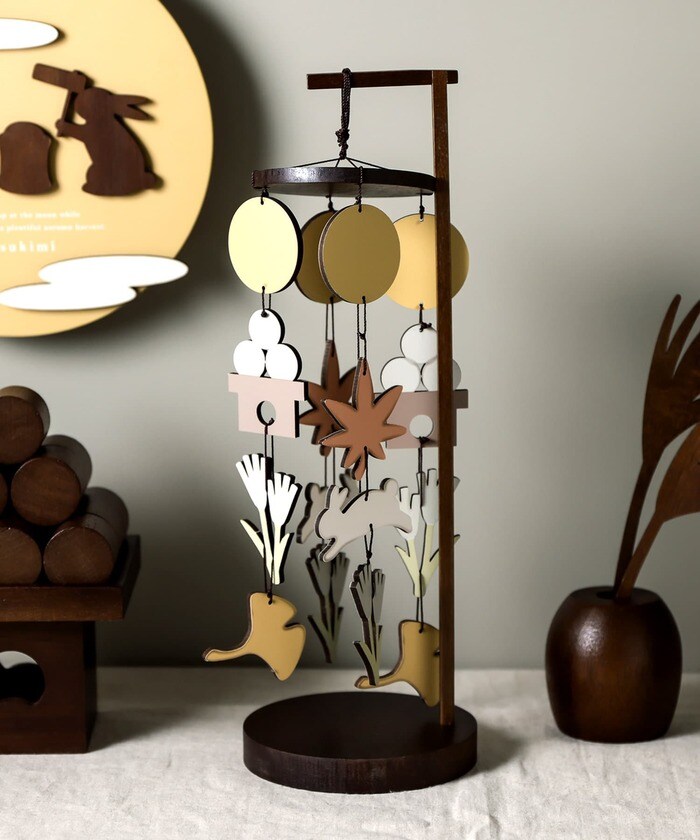 お月見吊るしオブジェ