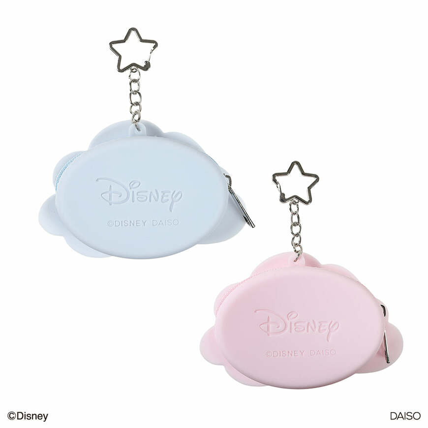 出所：ダイソー公式　シリコーンポーチ（ミッキー／ミニー）DC9