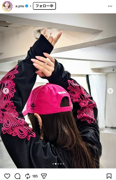 出所：浜崎あゆみのInstagram（＠a.you） 参照日：2025年12月18日