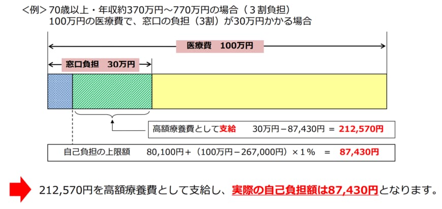 出典：厚生労働省「高額療養費制度を利用される皆さまへ」
