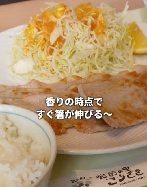豚肉の味噌麹焼き定食が食べられる道の駅へ！