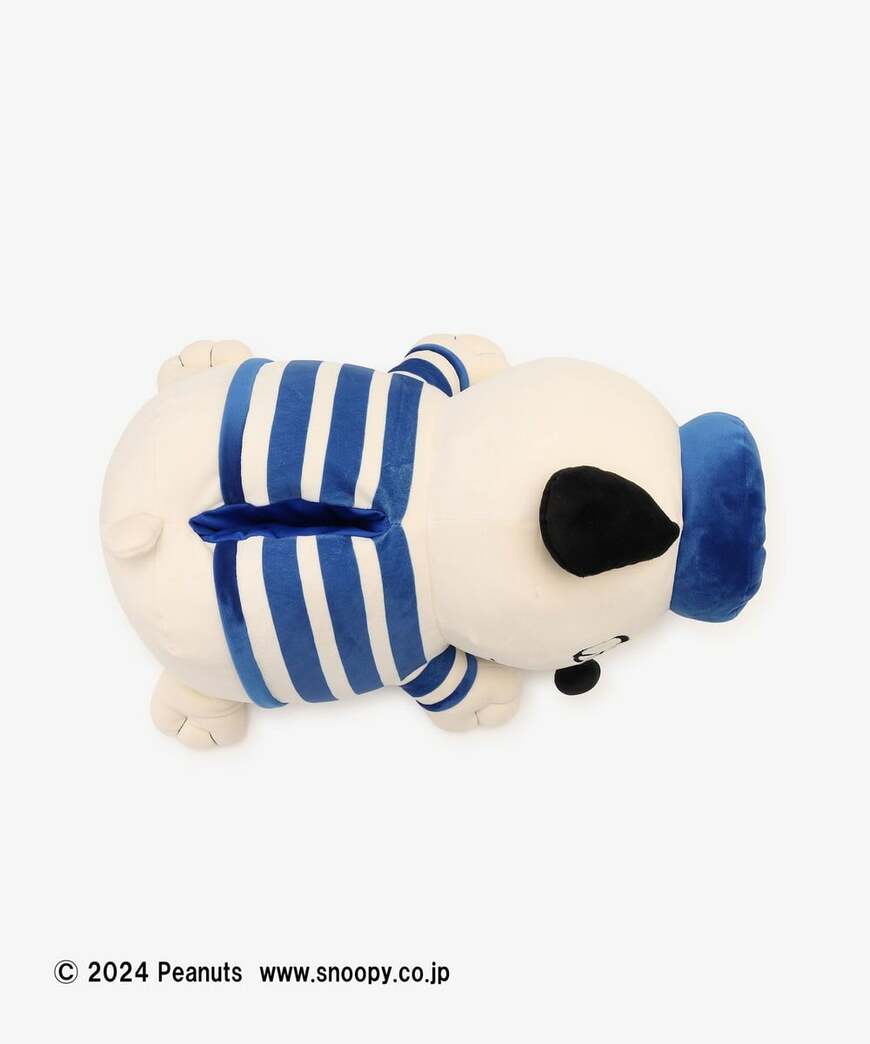 出所：アフタヌーンティー公式　ぬいぐるみ型ティッシュボックスケース/PEANUTS (C)2024 Peanuts