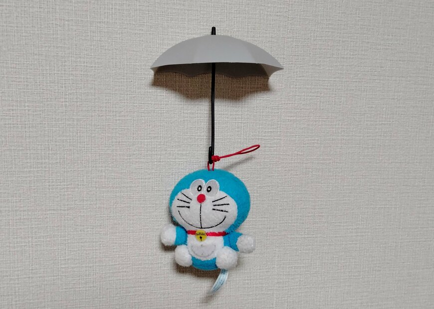 筆者撮影（セリア、インテリアフックアンブレラ）