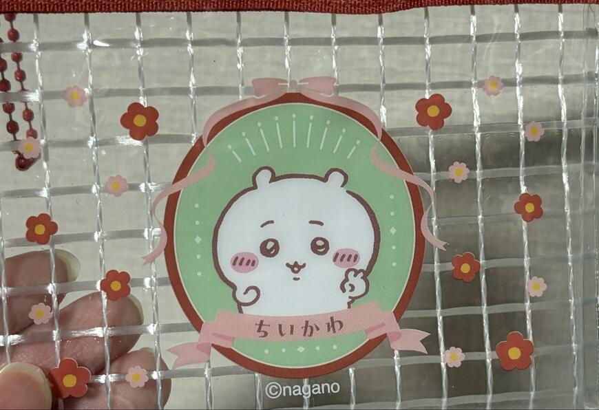 セリア、ちいかわ ミニメッシュポーチ 2の画像