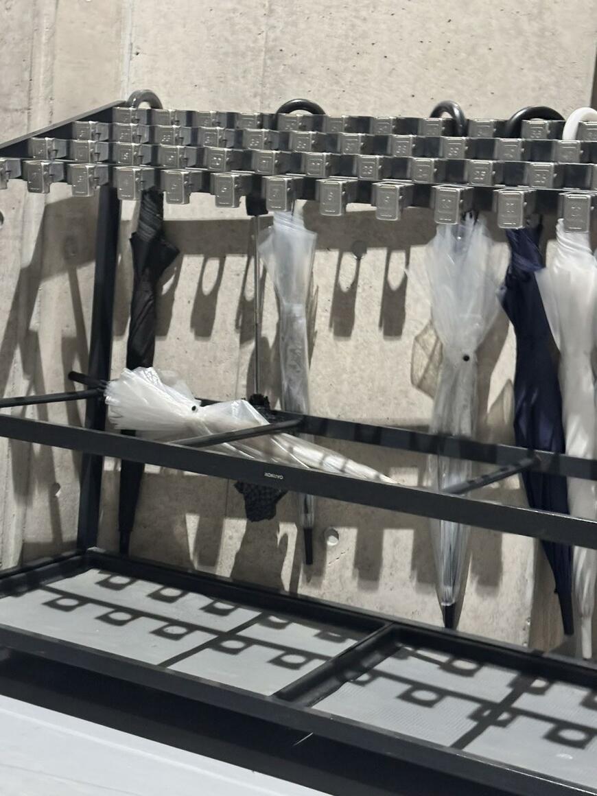 傘置き場で発見したワドルディ