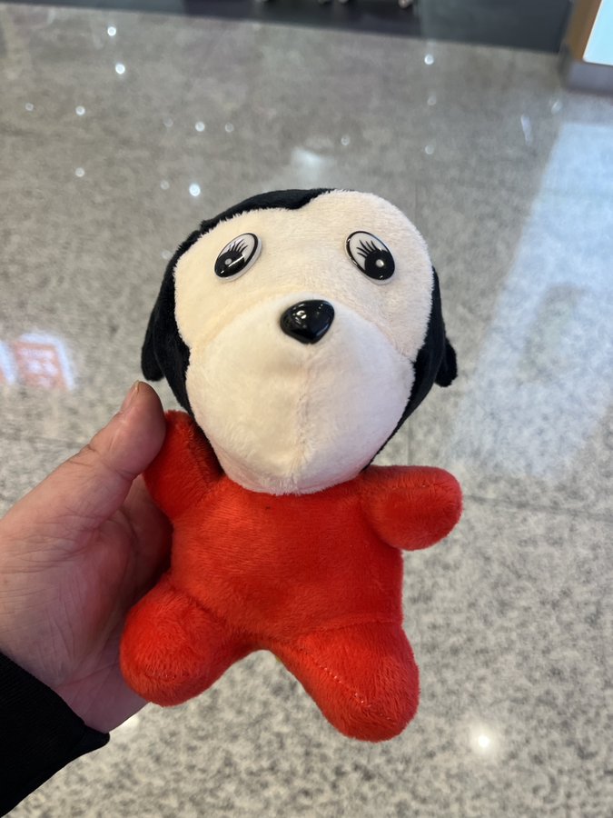 コピー品だと思って申告したぬいぐるみ