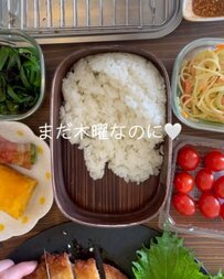 【在宅弁当】「何が何でもトンカツと決めてた！」自分へのお弁当が話題！ボリューム感も彩りもばっちり！