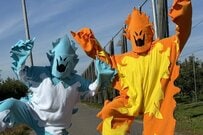 姉妹で『ドラゴンクエスト』のモンスターに変身　手作り衣装の仕上がりに「素敵な家族ですね」