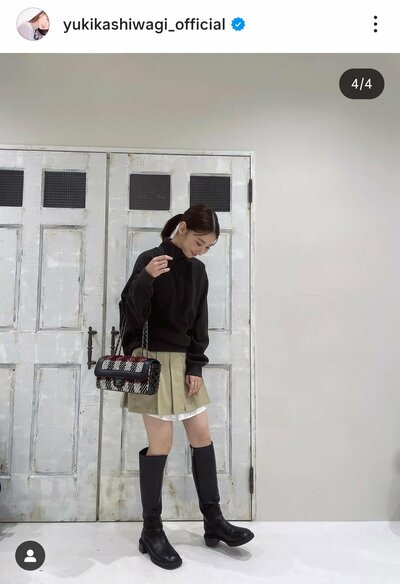 柏木由紀のInstagram投稿