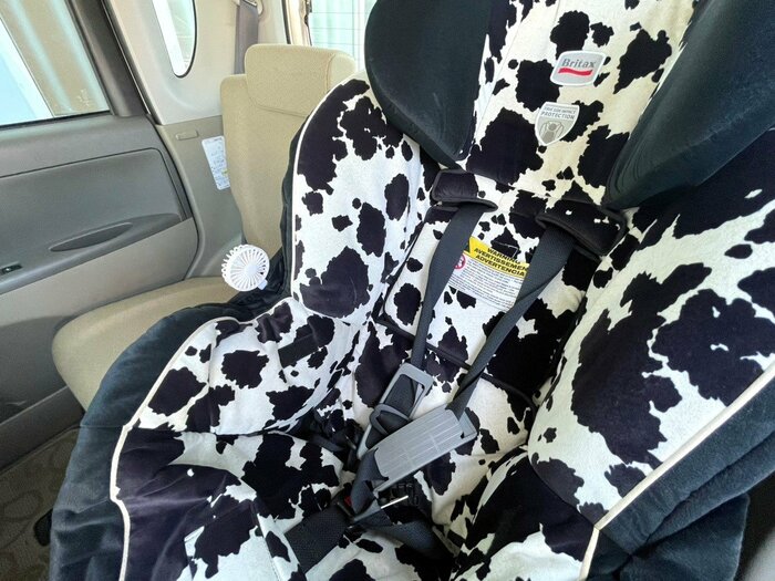 チャイルドシートに取り付け