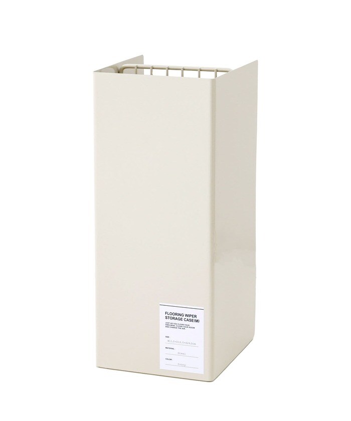 生活感が出やすい床掃除用のワイパーをおしゃれに収納