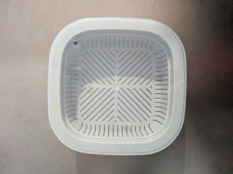 ダイソー　電子レンジ蒸し器、３点セット