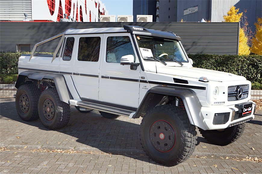 メルセデス・ベンツ最強モデルである「G63 AMG 6×6」の同乗走行は珍しい