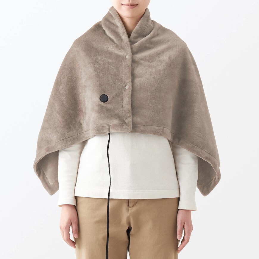 出所：無印良品ネットストア 洗えるUSBブランケット