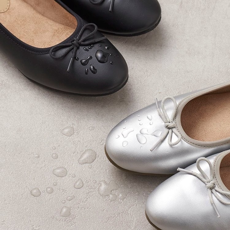 Almo レインバレエパンプス