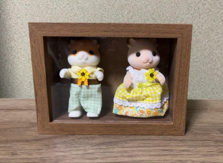 セリア、立体フォトフレームL判 商品画像