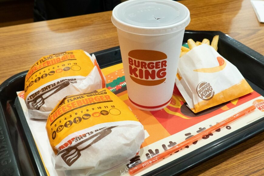 バーガーキングのメニュー