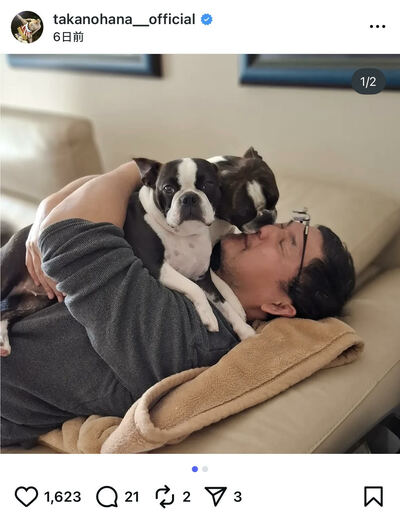 貴乃花光司氏のInstagram投稿