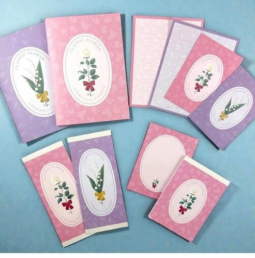 レターセット クラシックフラワー