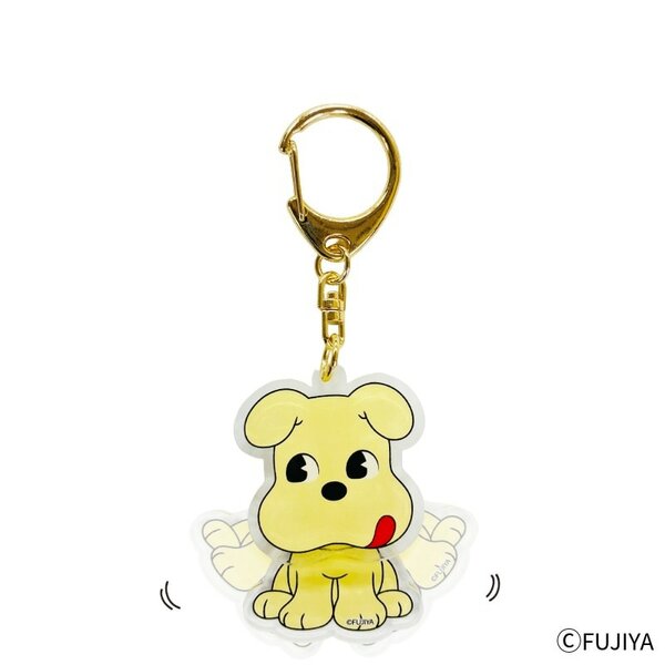 ふりふりなかよしドッグアクリルキーホルダー