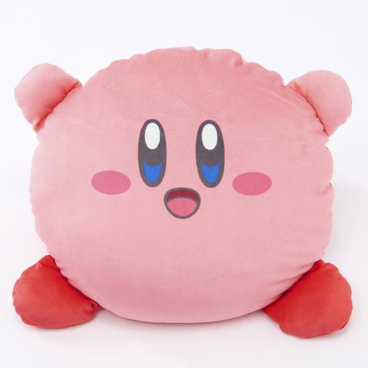 出所：しまむら オンラインストア ダイカットクッション　カービィ（星のカービィ）