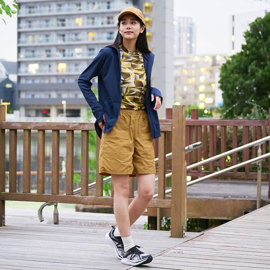 出所：ワークマン公式オンラインストア レディースクールUVサンシェードパーカー