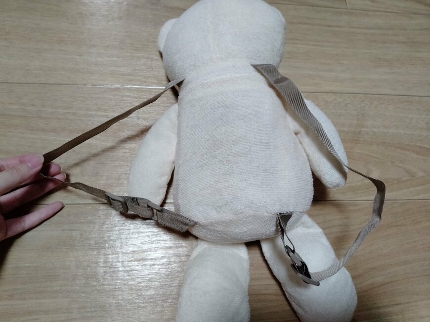 出所：筆者撮影（3COINS　保冷剤付きリュック）