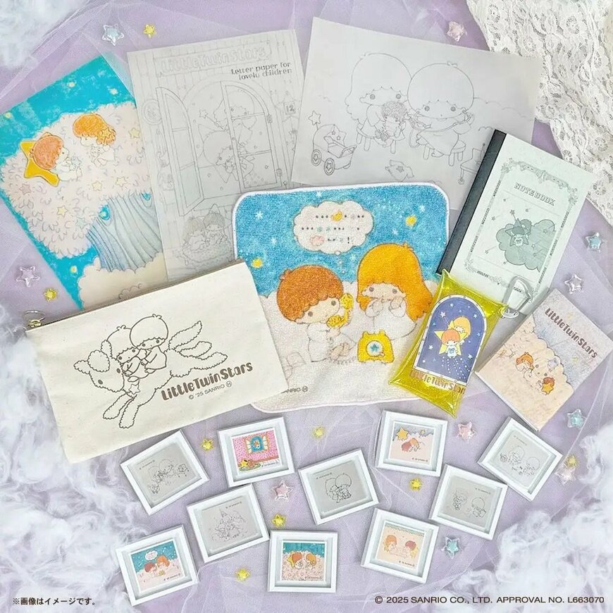 株式会社マリモクラフト 『リトルツインスターズ(キキ&ララ)』の書店限定グッズ