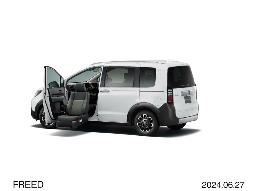 フリード CROSSTAR：リフトアップシート（助手席）