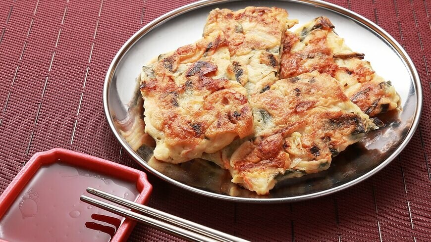 ローソンストア100の新商品:海鮮チヂミ